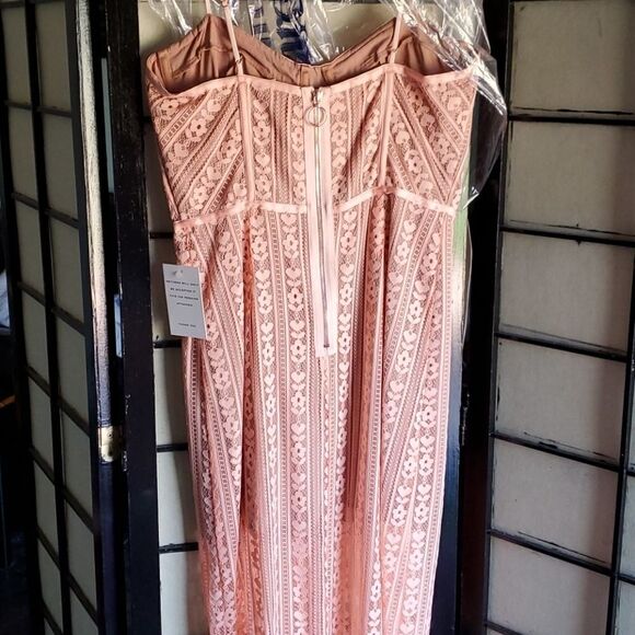 NWT! For Love and Lemons Dakota Lace Midi Dress - Picture 8 of 9